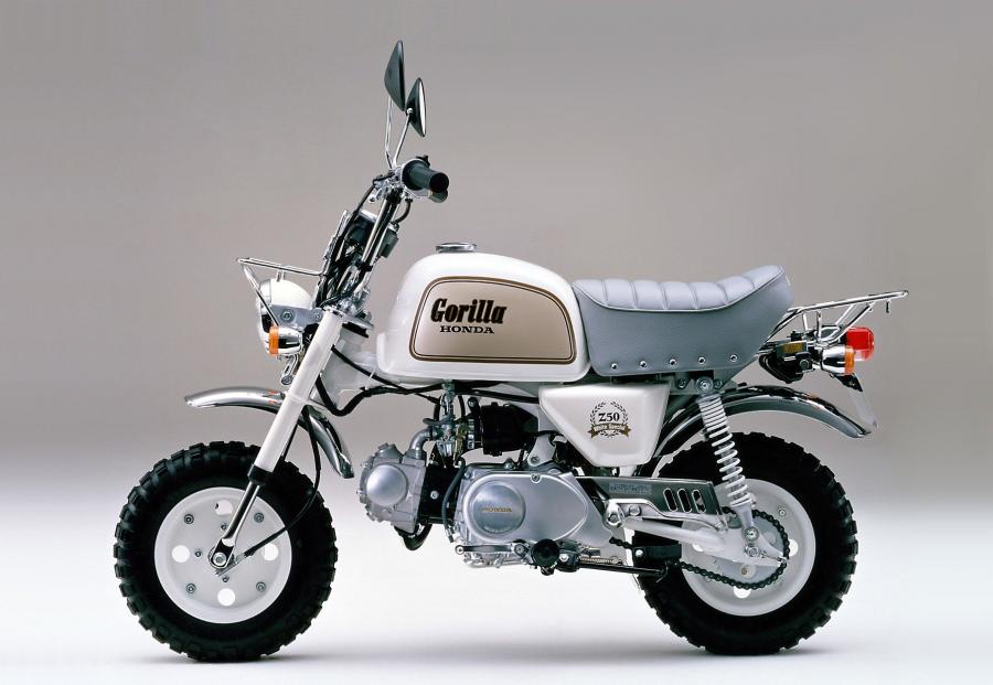 Honda Z50 Gorilla White Special